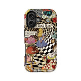 Funda para teléfono inspirada en Alicia en el país de las maravillas