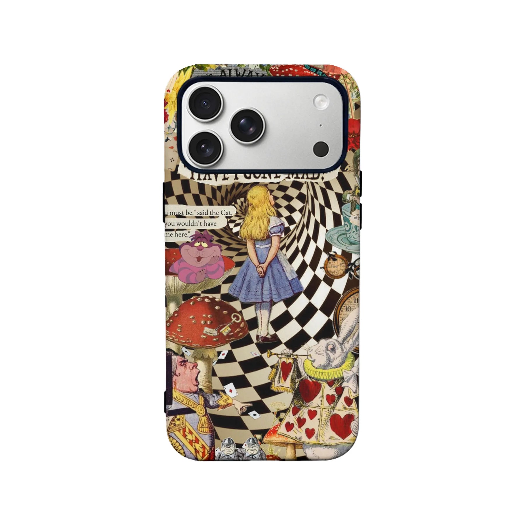Funda para teléfono inspirada en Alicia en el país de las maravillas