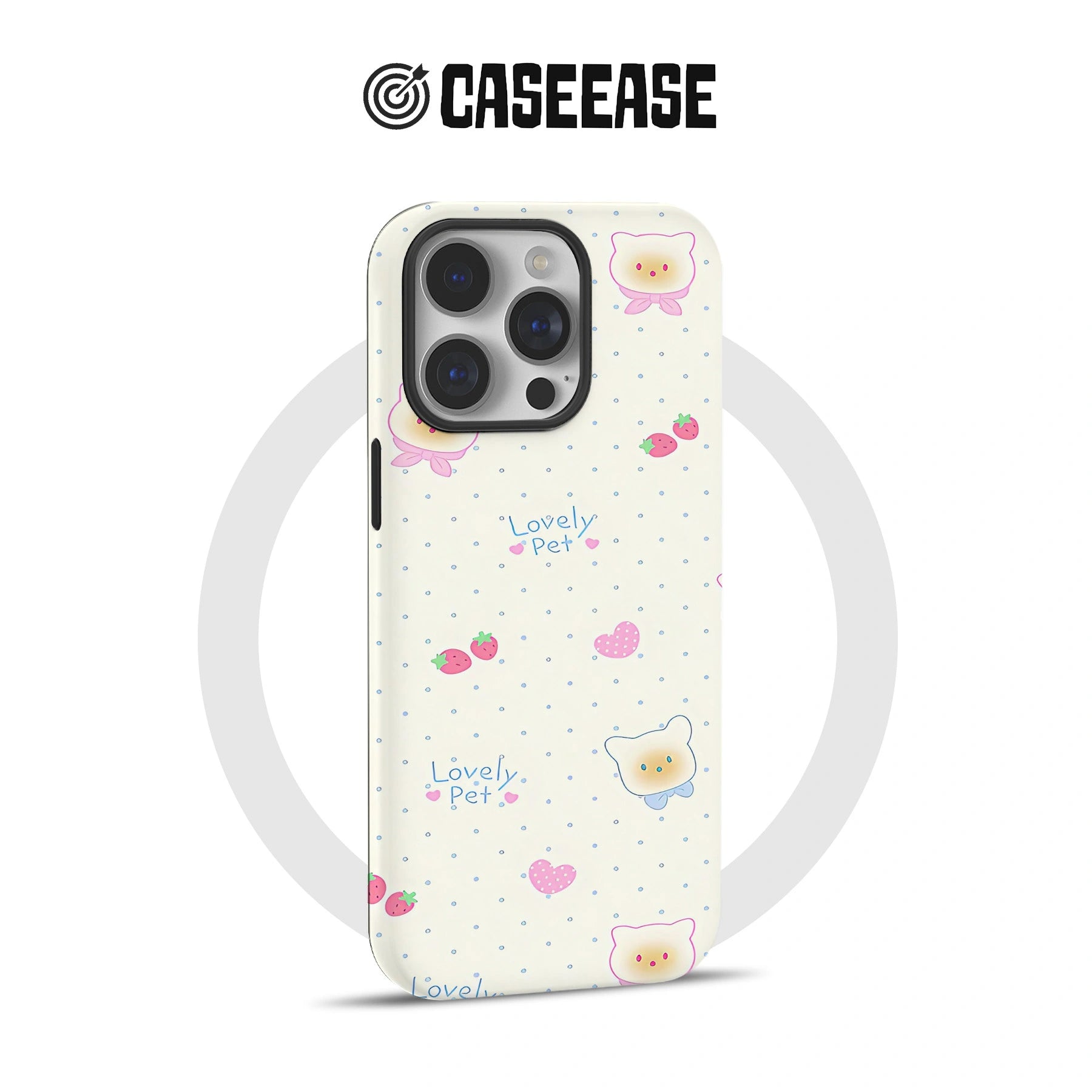 Funda para teléfono con diseño de mascota: bonita y protectora