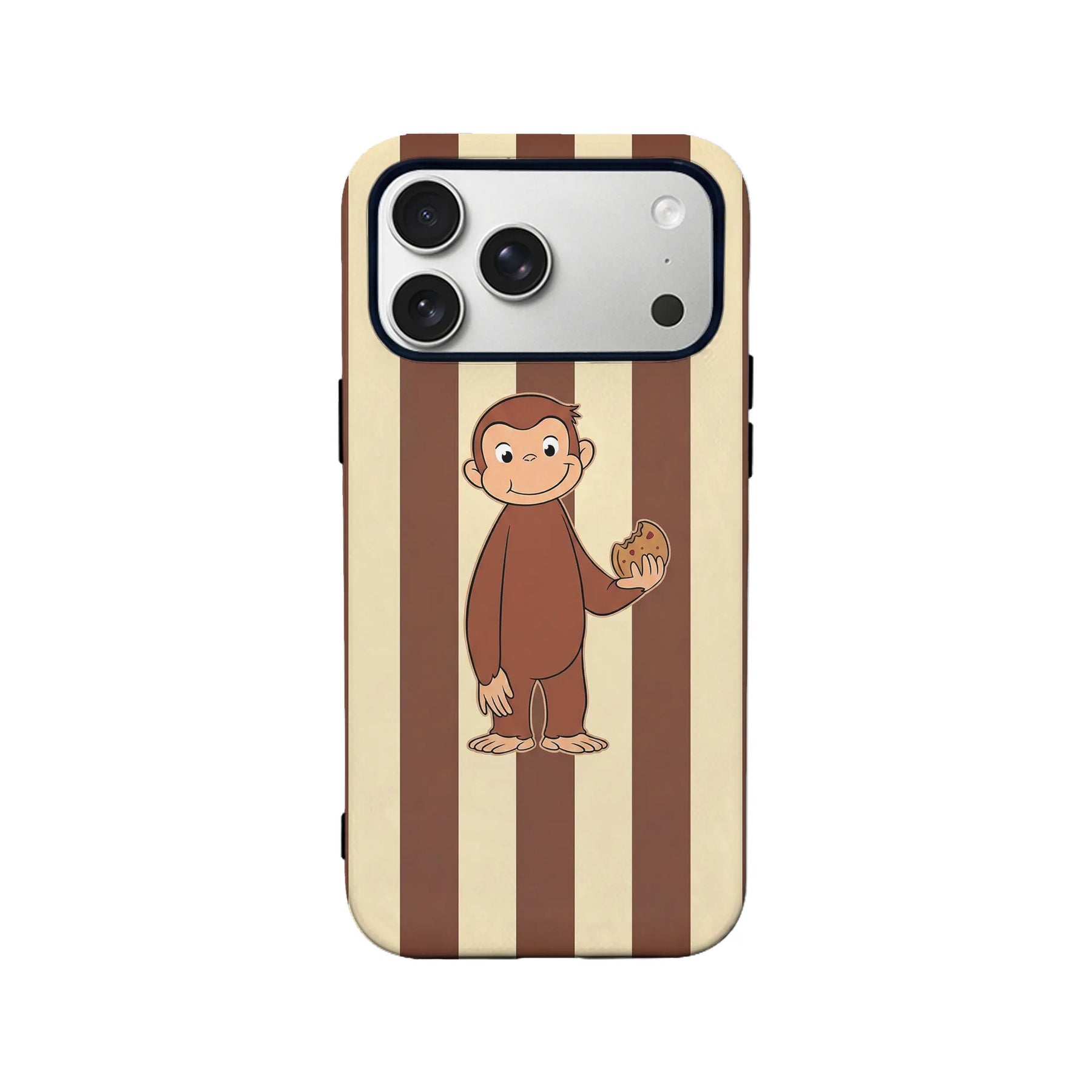 Funda para teléfono con forma de galleta de Jorge el curioso