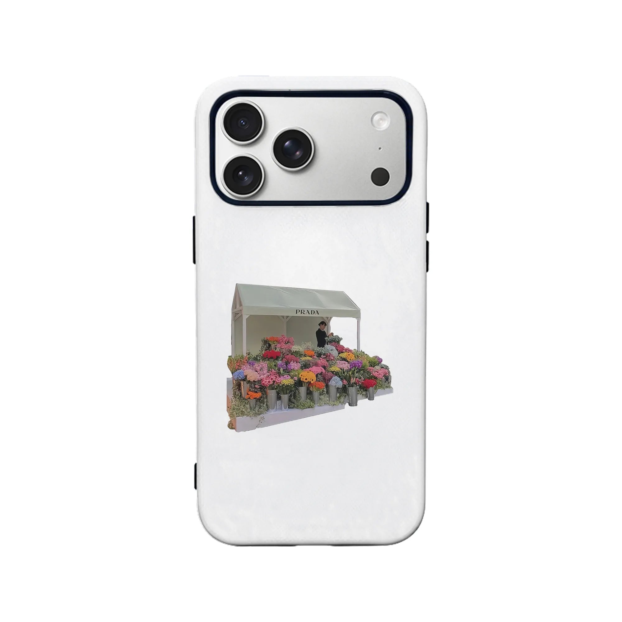 Luxury Floral Market Phone Case – Chic Designer Style