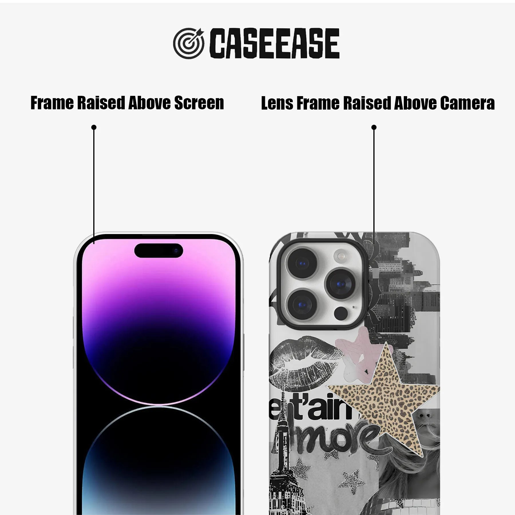 Retro Chic Collage Phone Case