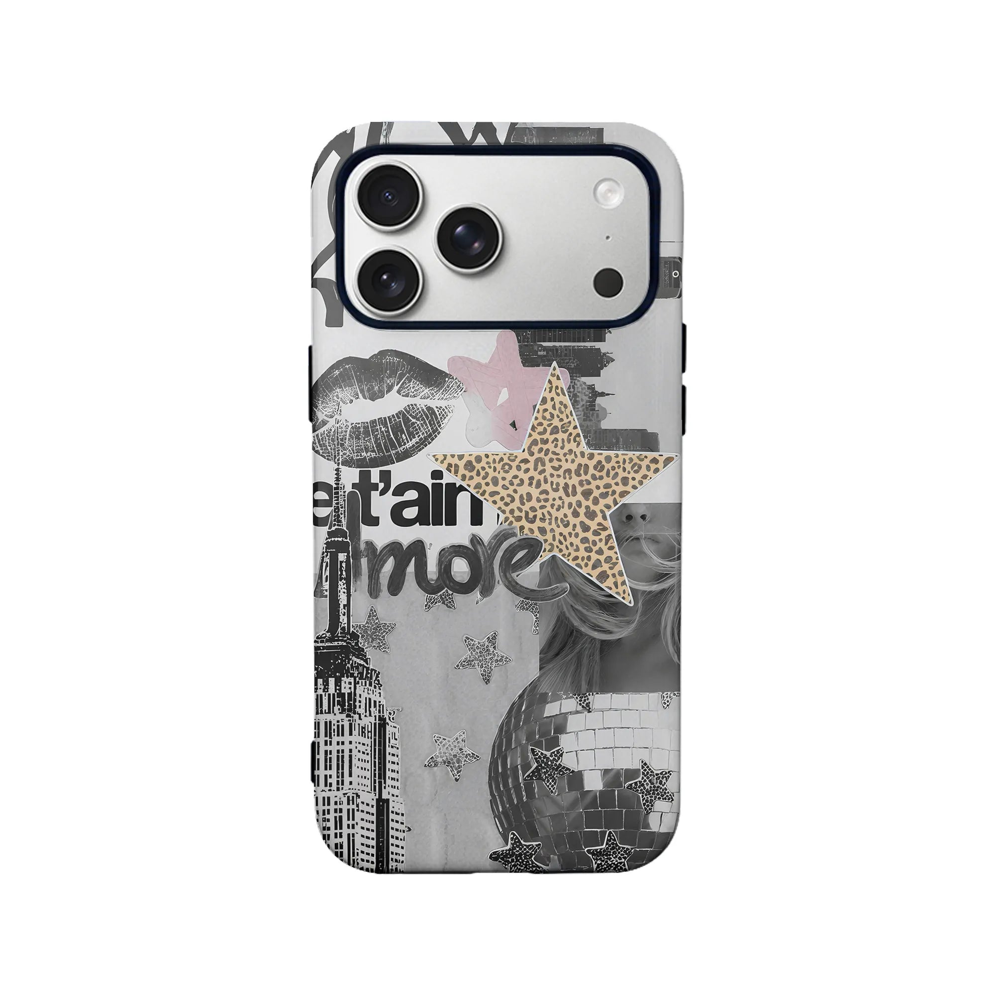 Retro Chic Collage IPhone 17 Pro Max phone case