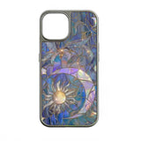 Holographic Chrome Phone Case - Celestial Stained Glass Design