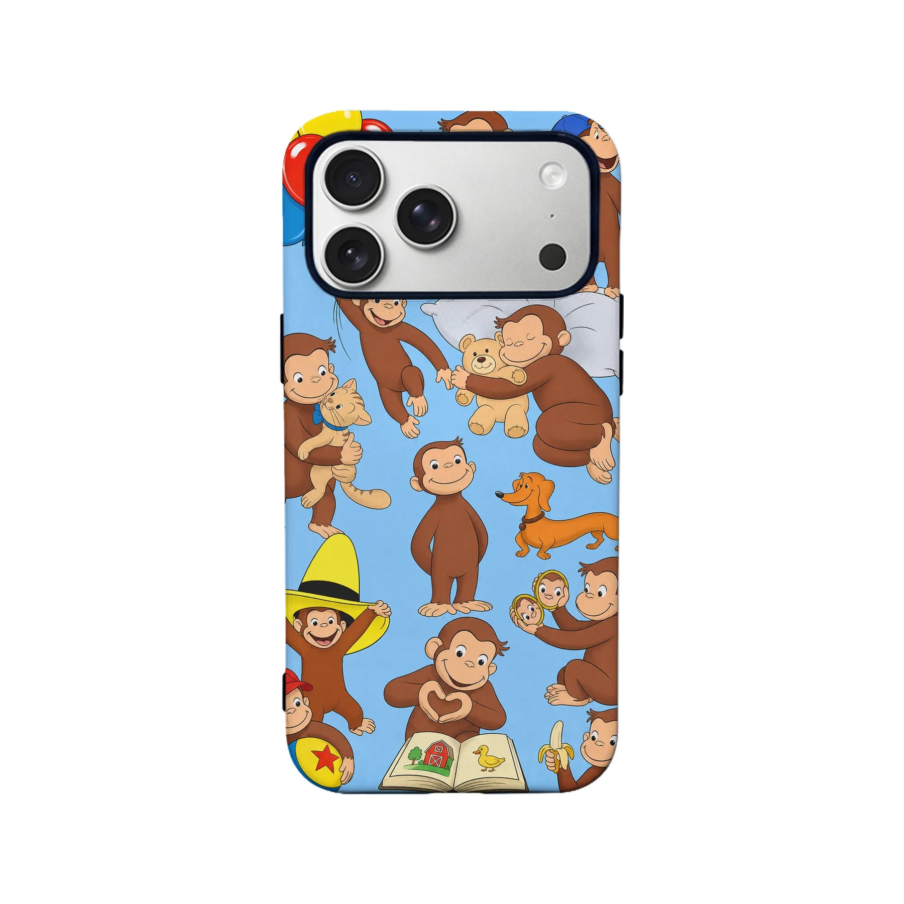 Curious George Blue Playtime Phone Case