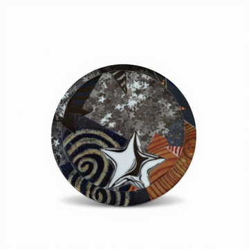 Colorful Spirals and Stars MagSafe Phone Stand
