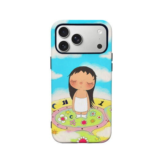 Cute Cartoon Girl Phone Case