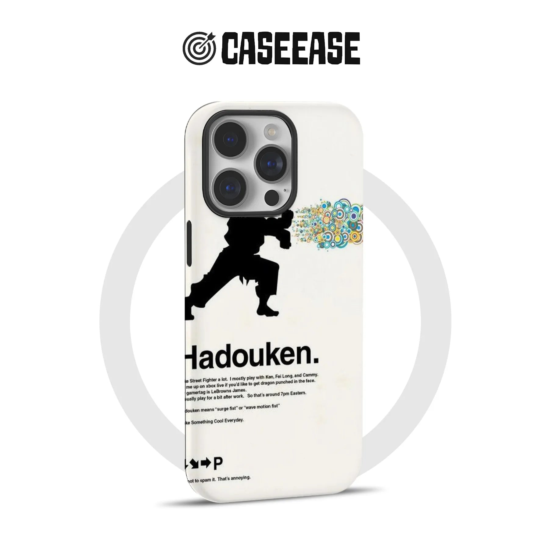 Funda para teléfono Street Fighter Hadouken