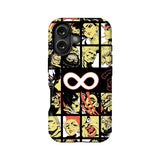 Funda para teléfono Infinity con personajes de anime