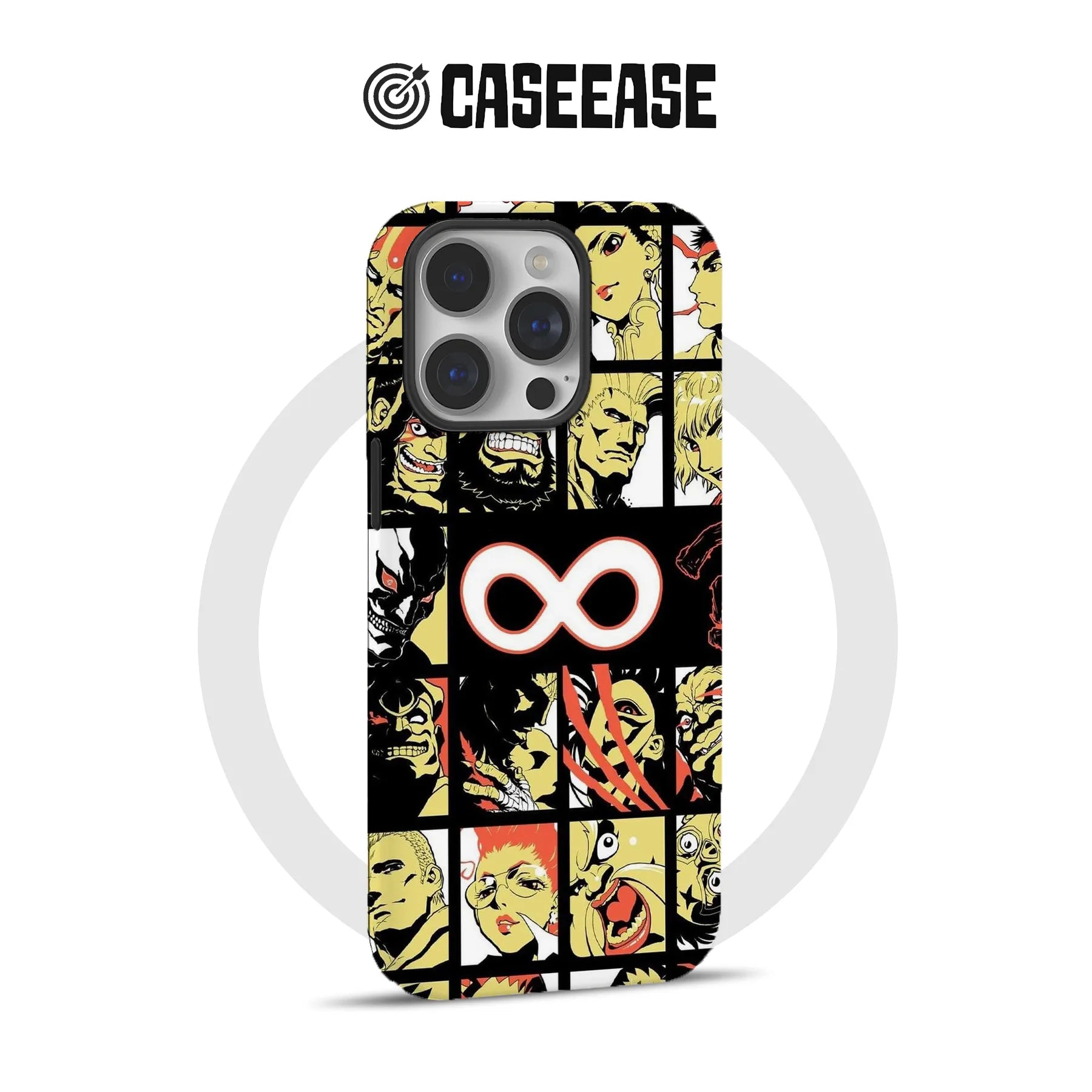 Funda para teléfono Infinity con personajes de anime