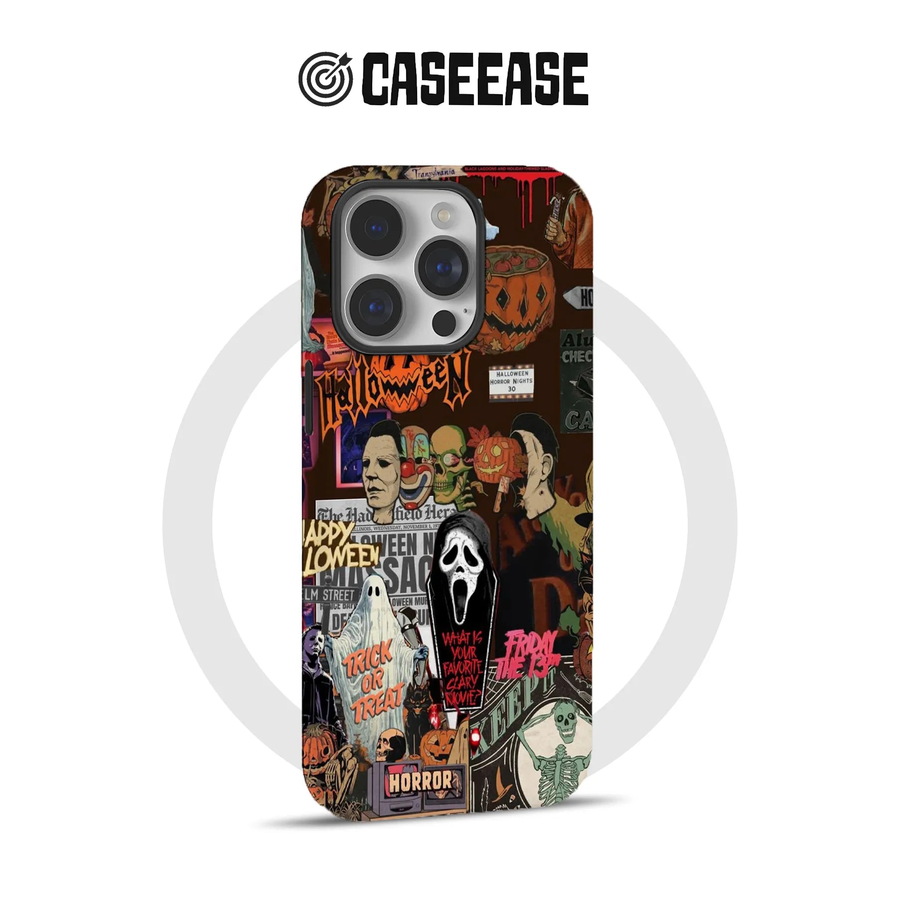 Funda de teléfono de terror de Halloween