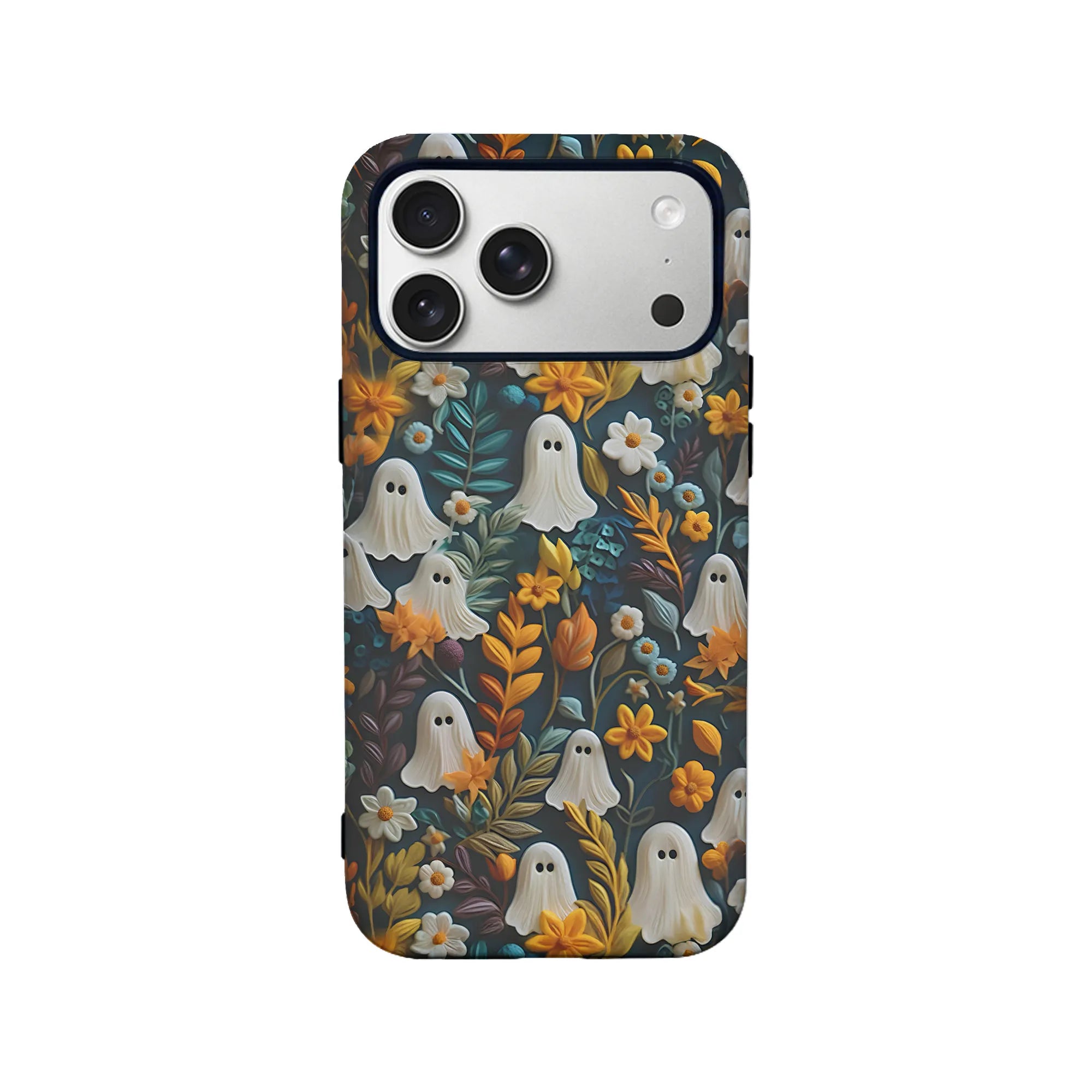 Charming Ghosts TPU+PC IPhone 17 Pro Max phone case