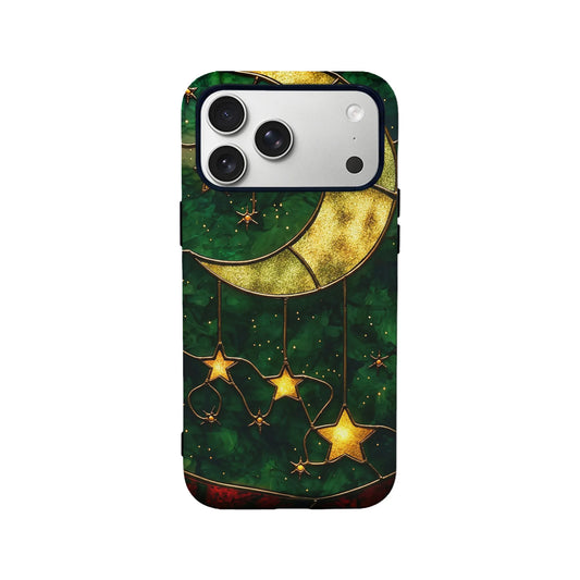 Starlit Moon Phone Case - Celestial Design for Protection