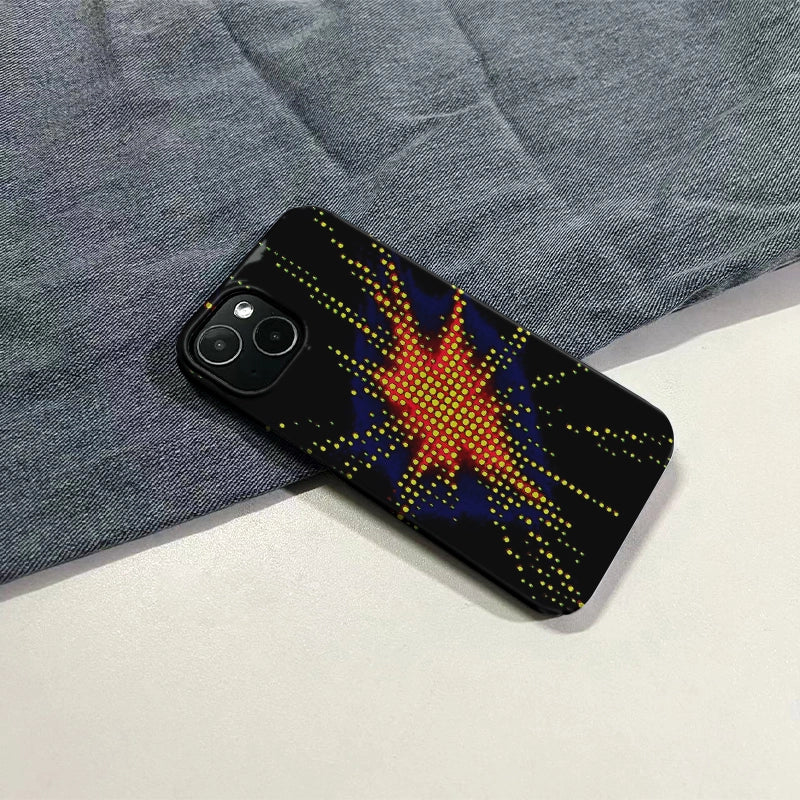 Retro Pop Art Explosion Phone Case – Vibrant Pixel Aesthetic