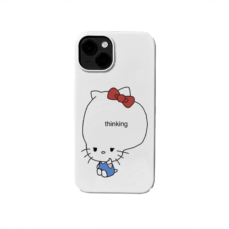 Bewilderment Minimalist IPhone Phone Case
