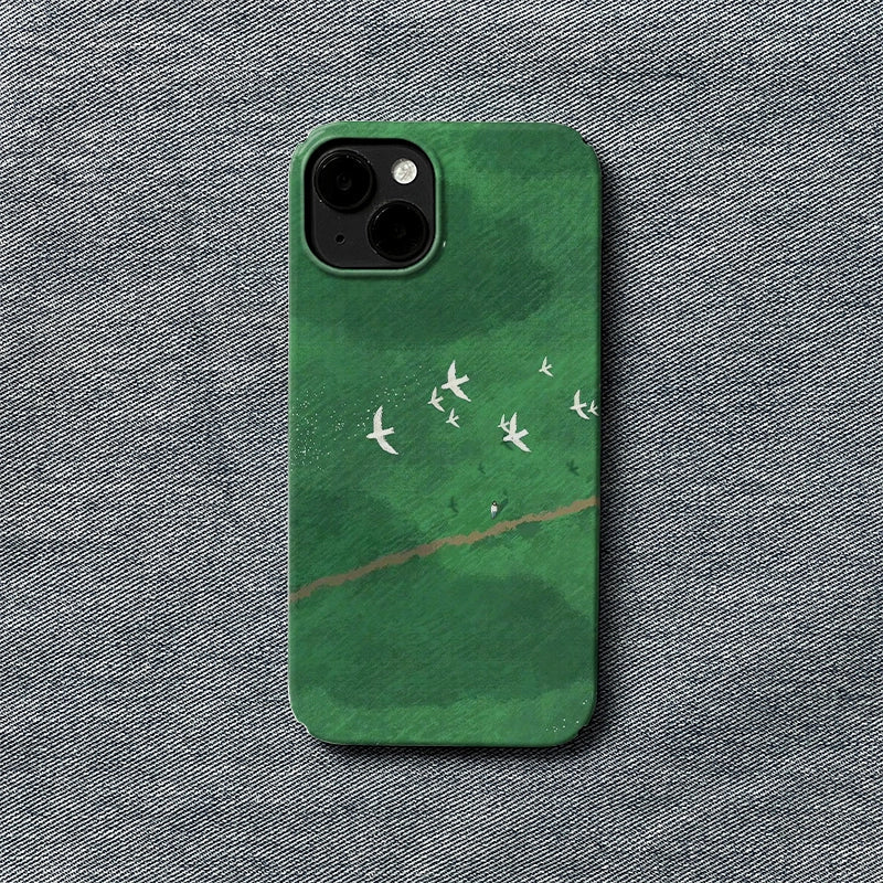 Wild Birds Soaring Minimalist IPhone Phone Case