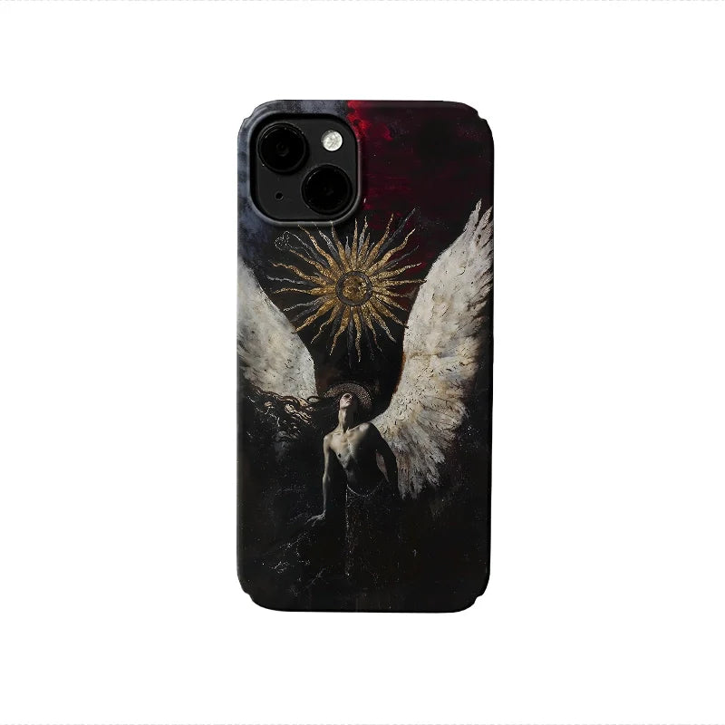 Dark Angel Phone Case 2025 – Gothic Fantasy Art Design