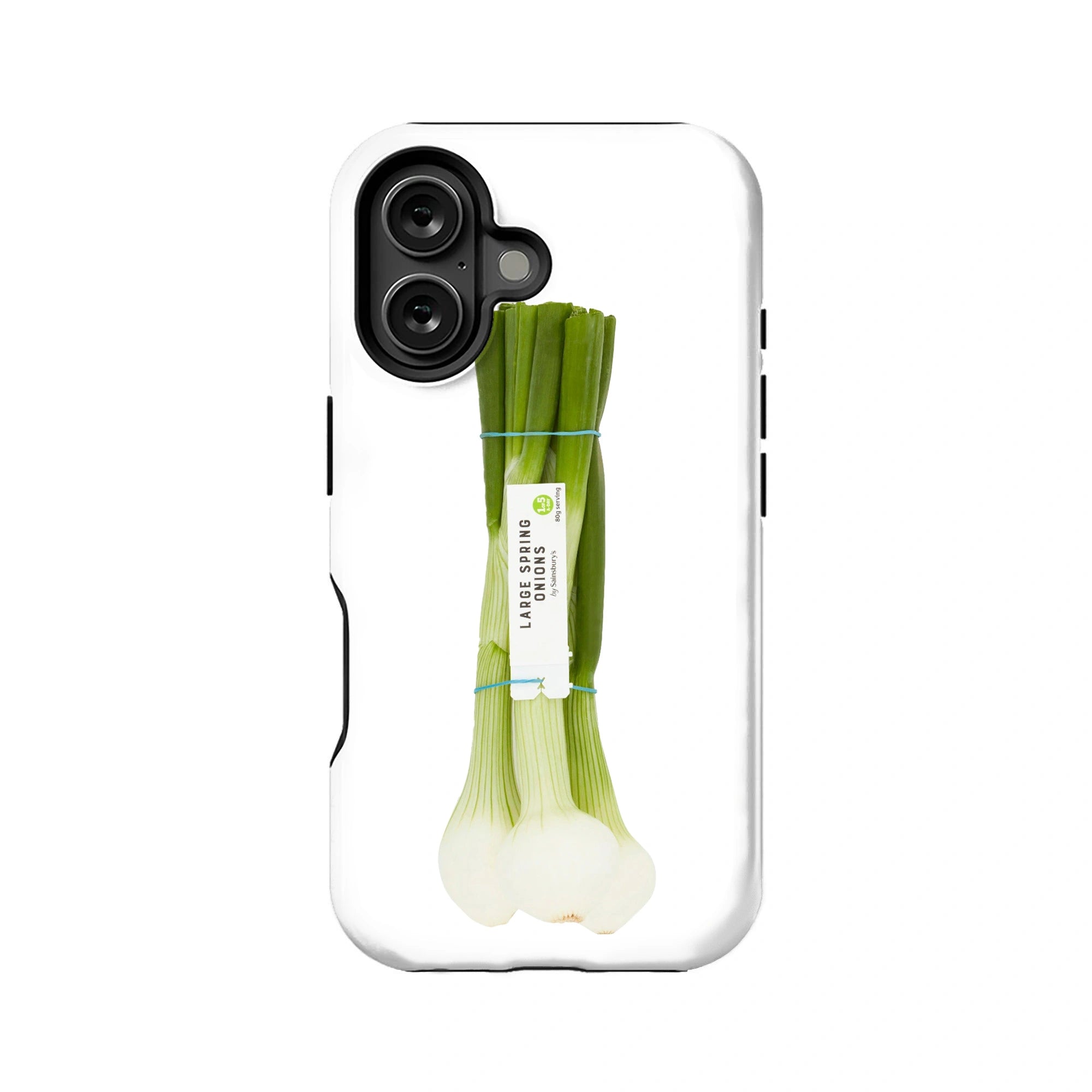 Minimalist Green Onion Phone Case – Fresh and Natural Design