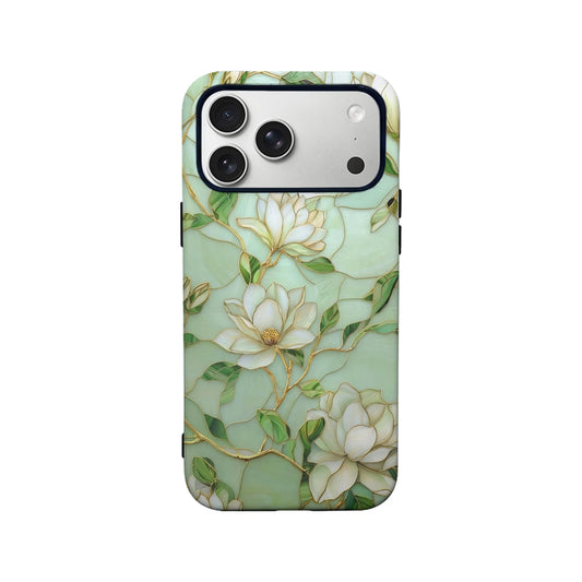 Elegant Magnolia Floral Phone Case