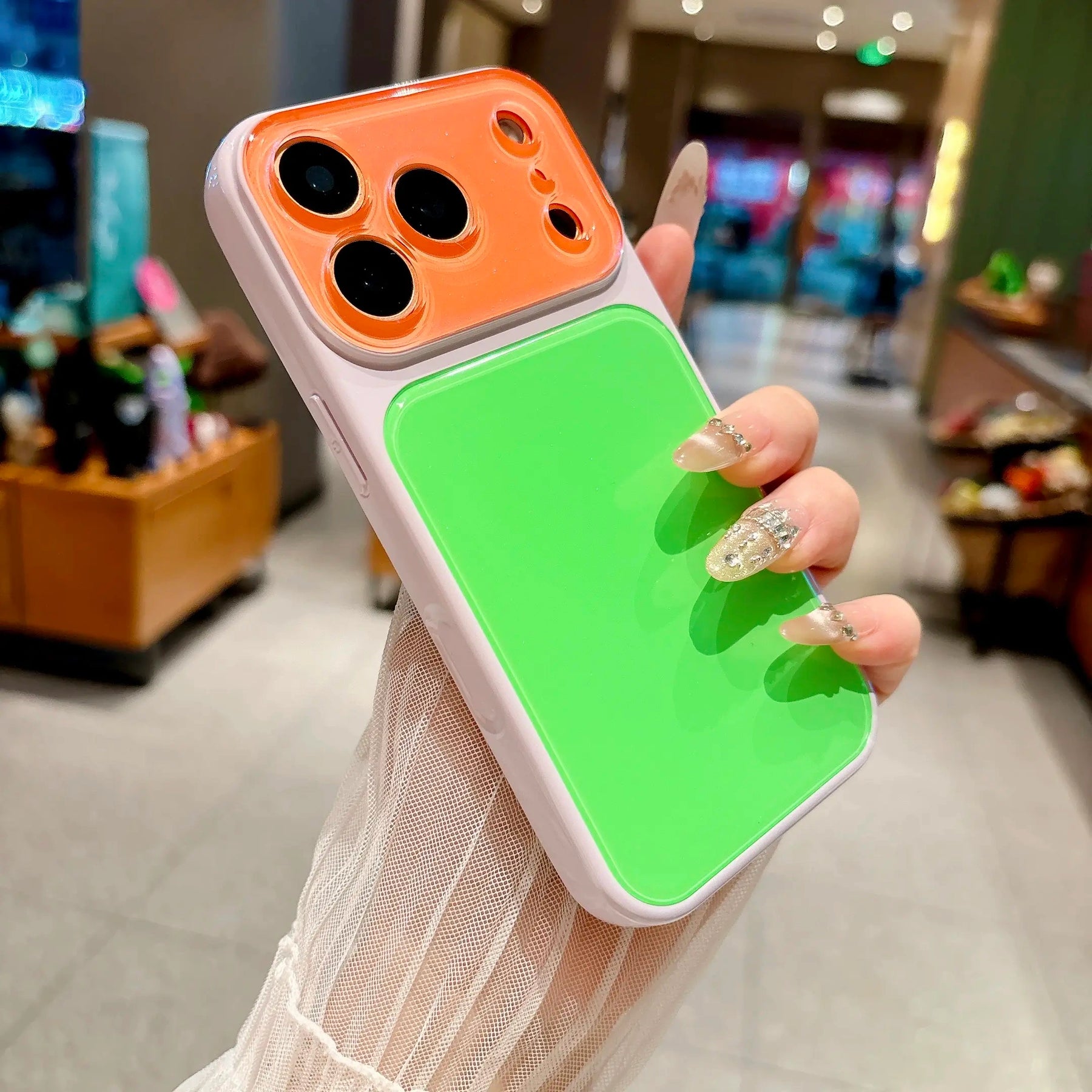Dopamine Color Block iPhone Case
