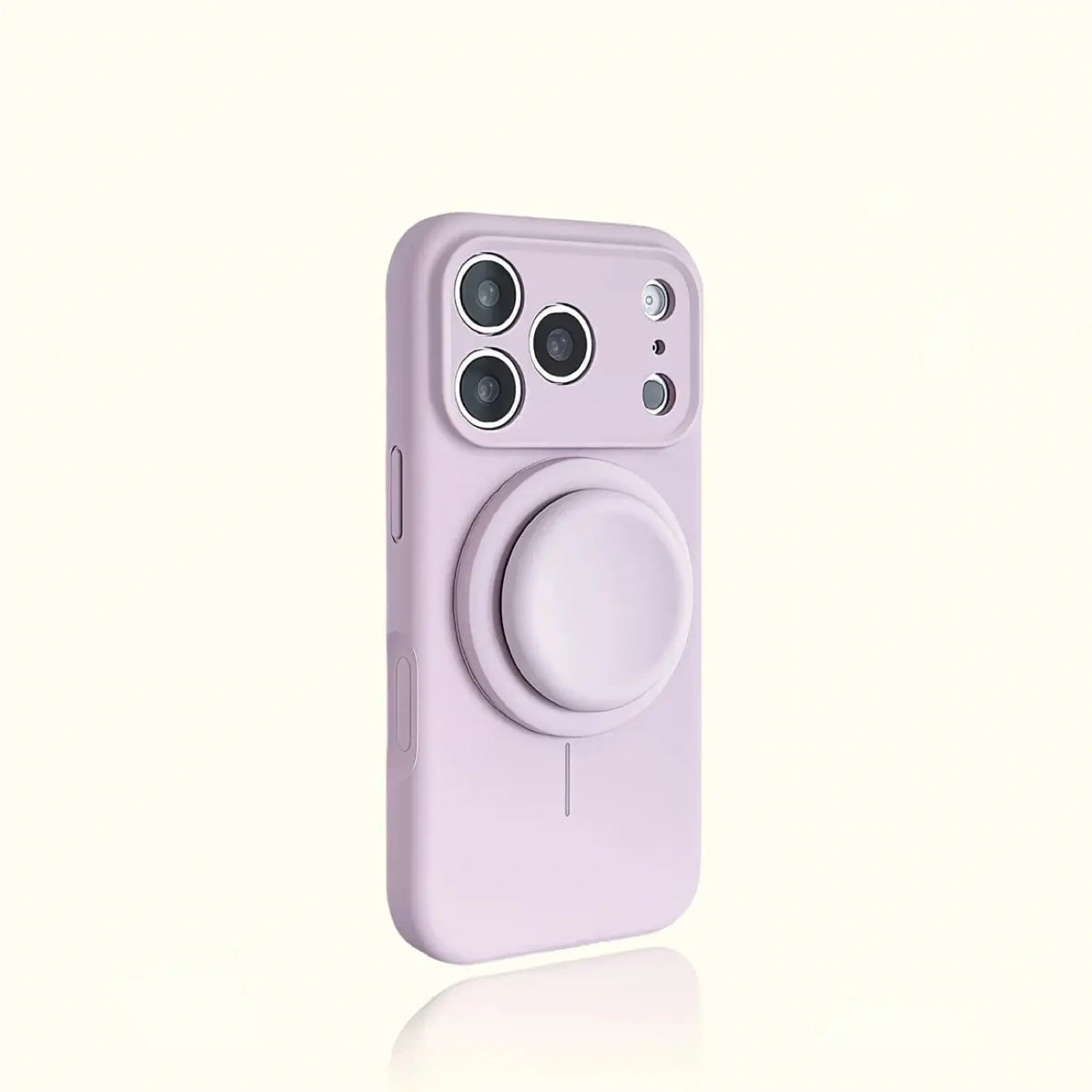 Magnetic Stand Liquid Silicone Full Coverage Phone Case with AI Capture Button, Compatible with iPhone 13 to iPhone 18 Pro Max--3994 (main image)
