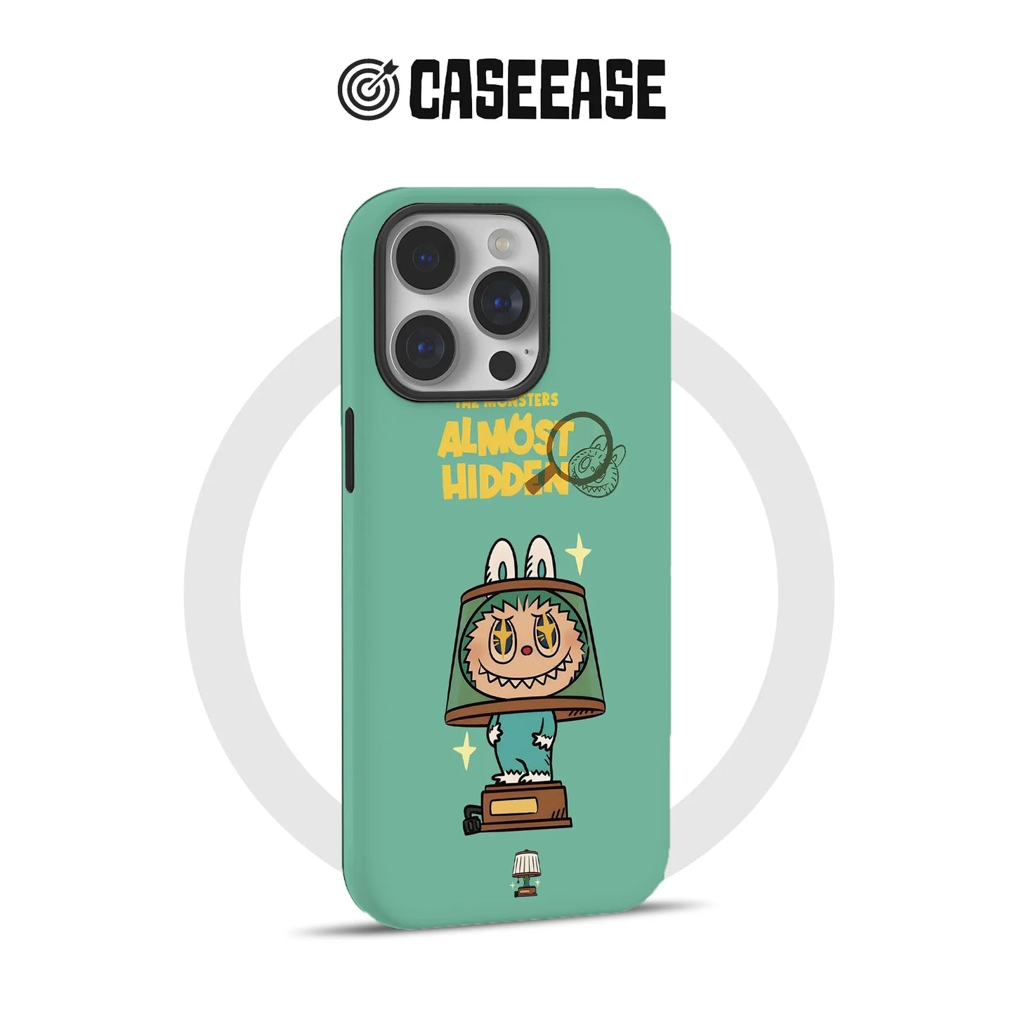 Funda para teléfono Labubu casi oculta