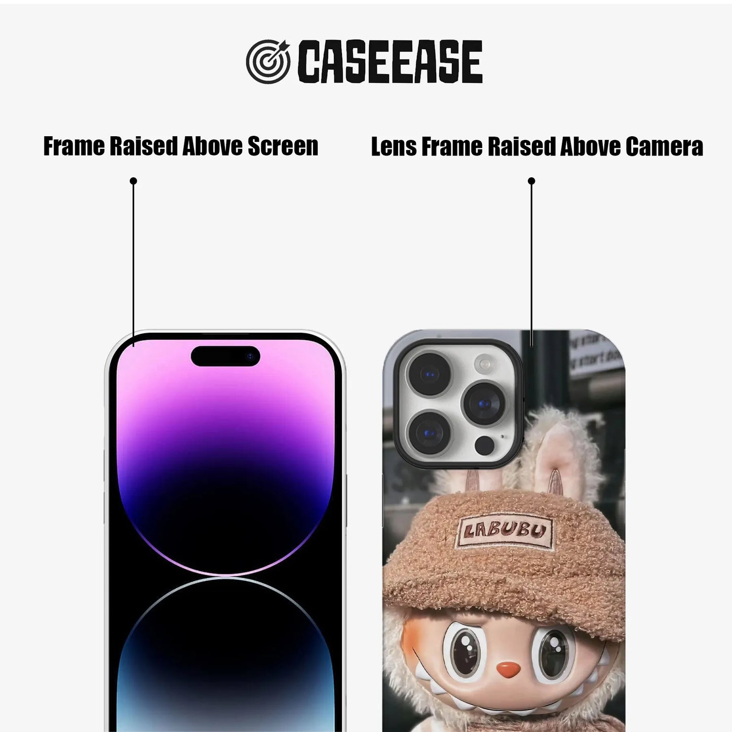 Adorable funda para teléfono LABUBU
