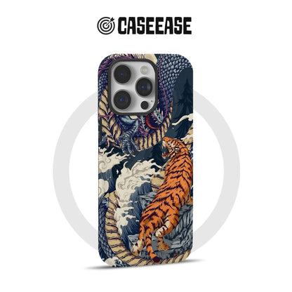 Dragon and Tiger Phone Case for [Your Phone Model]