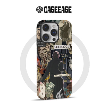 Funda para teléfono inspirada en Sherlock Holmes