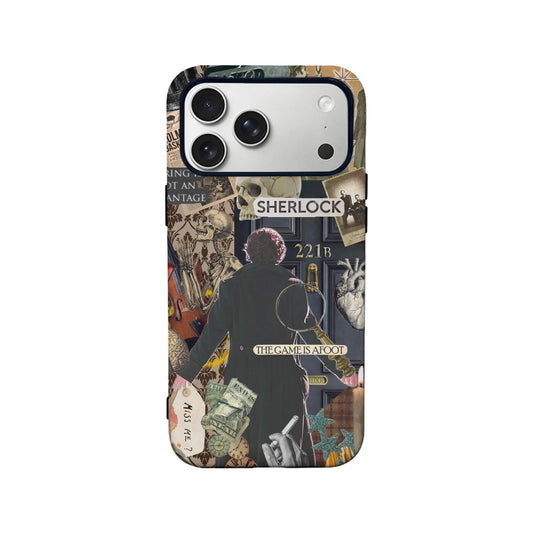 Sherlock Holmes Inspired Phone Case
