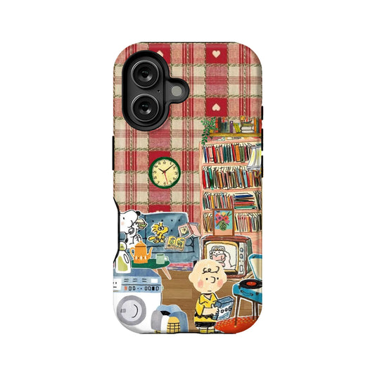 Cozy Home Vibe Cartoon Phone Case