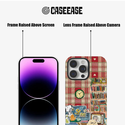 Cozy Home Vibe Cartoon Phone Case