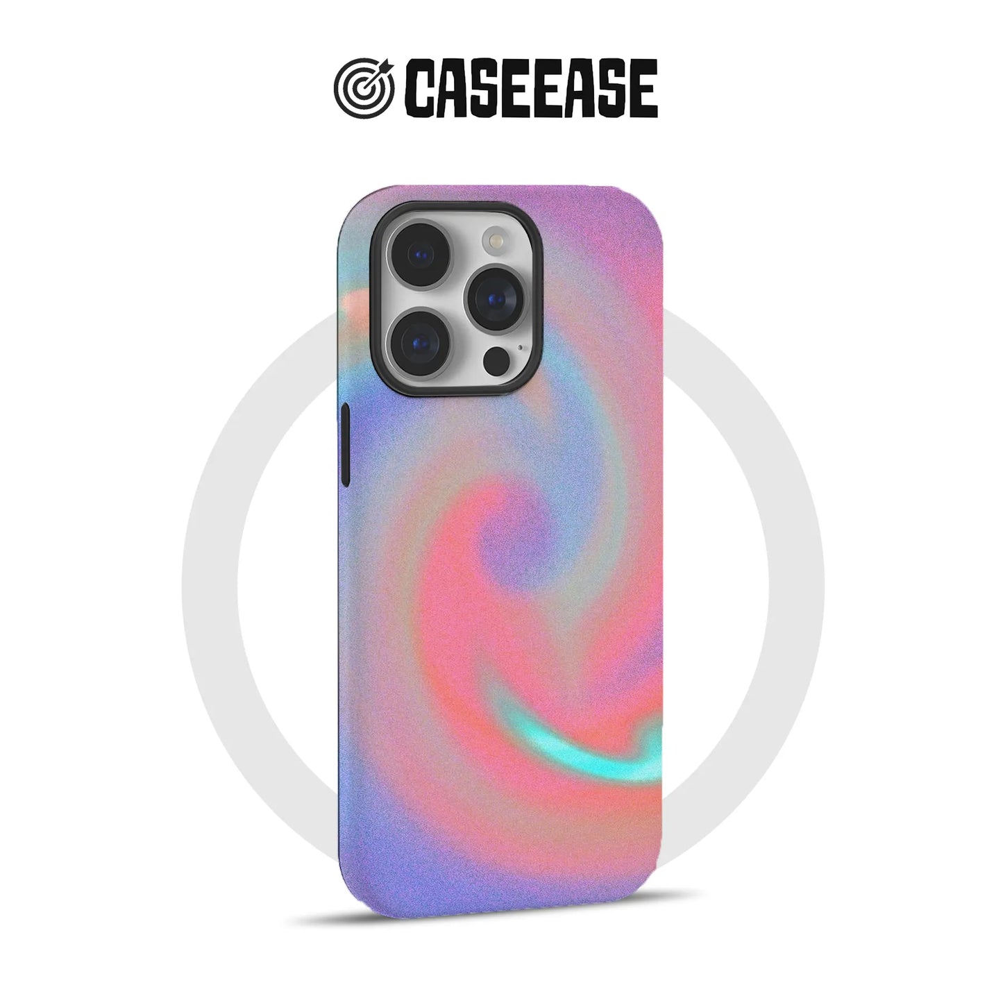 Funda para teléfono brillante con remolino místico