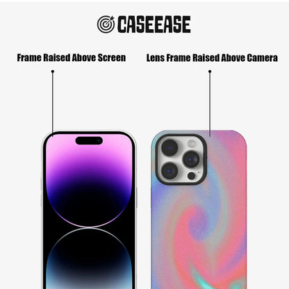 Funda para teléfono brillante con remolino místico
