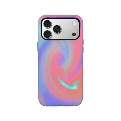 Funda para teléfono brillante con remolino místico