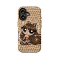 Leopard Print Cartoon Phone Case