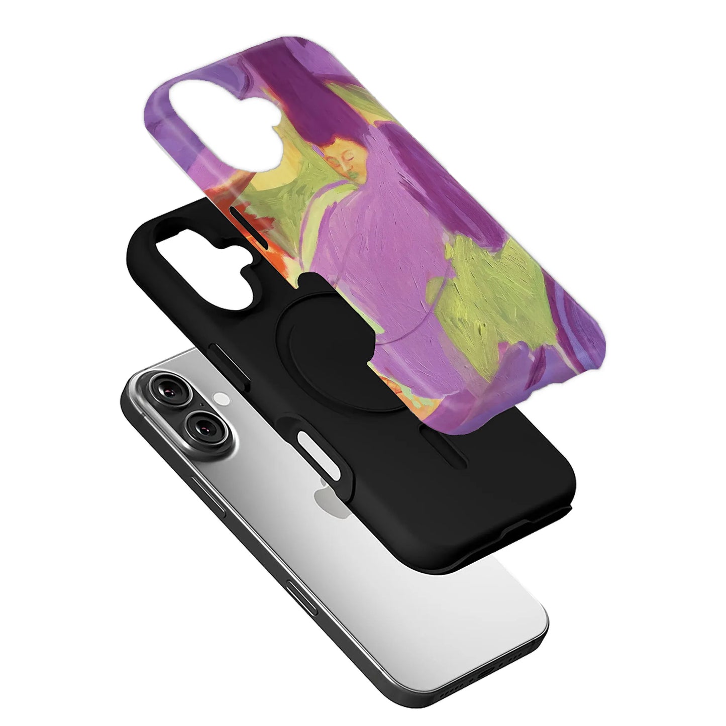 Vibrant Abstract Floral Phone Case