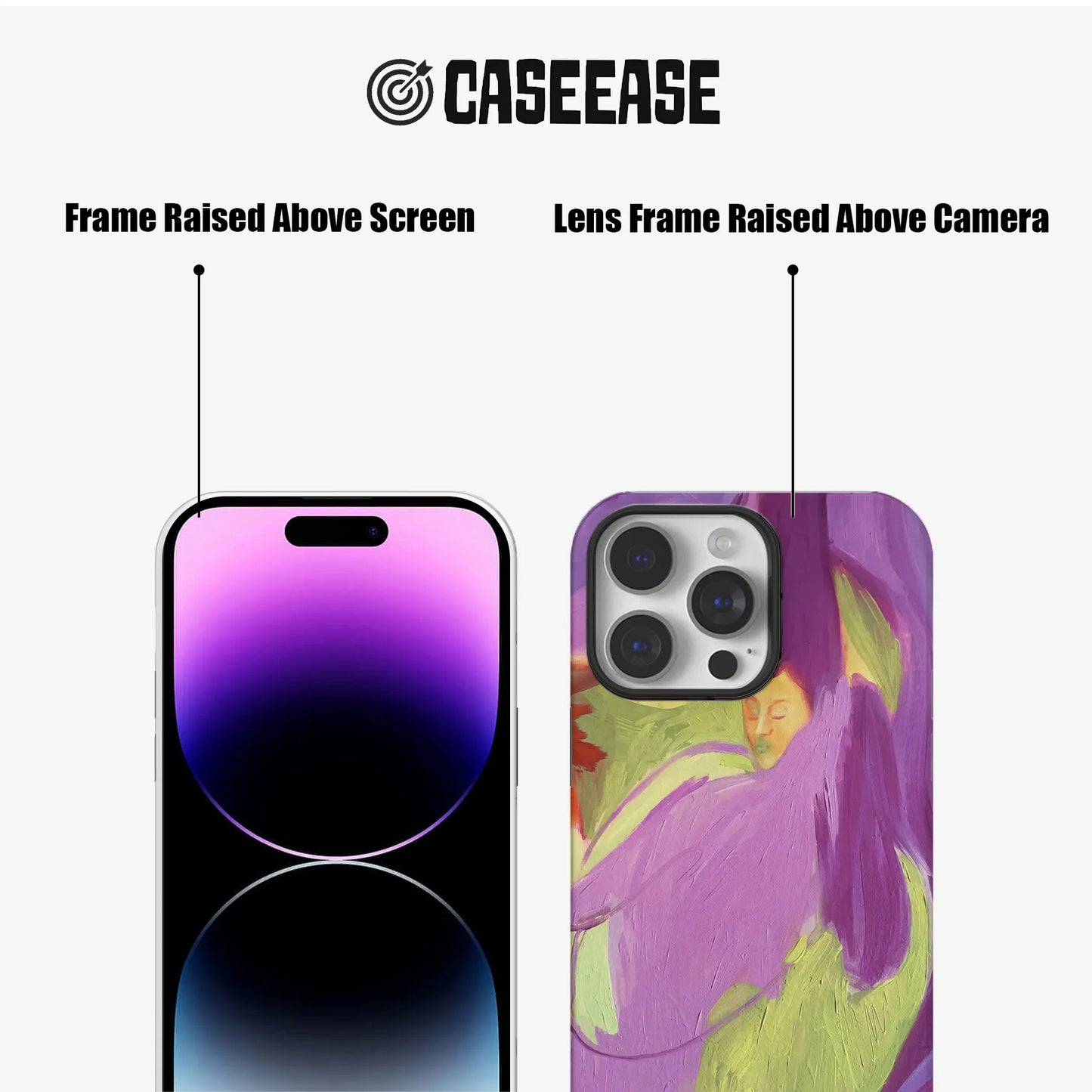 Vibrant Abstract Floral Phone Case