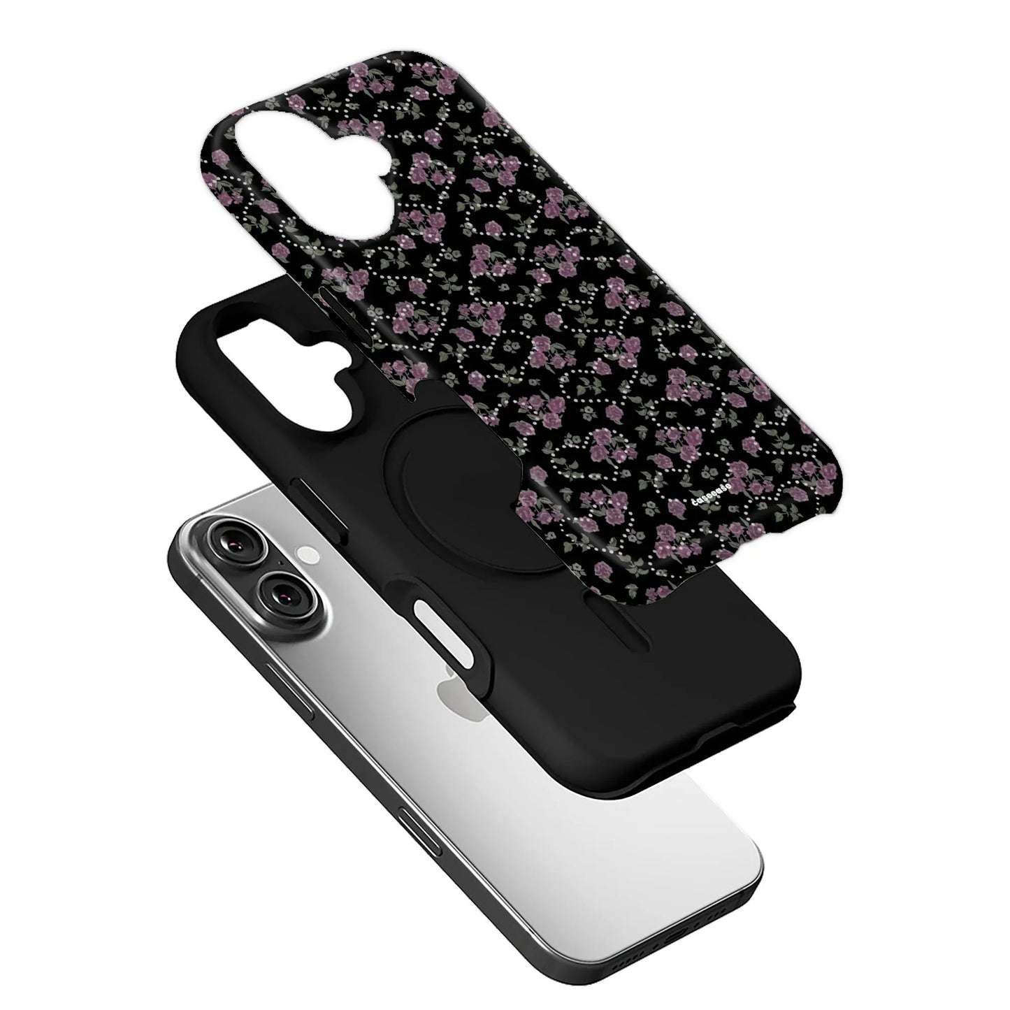 Elegant Floral Phone Case for iPhone