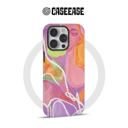 Abstract Colorful Swirl Phone Case