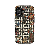 Funda para teléfono con diseño de tatuaje vintage