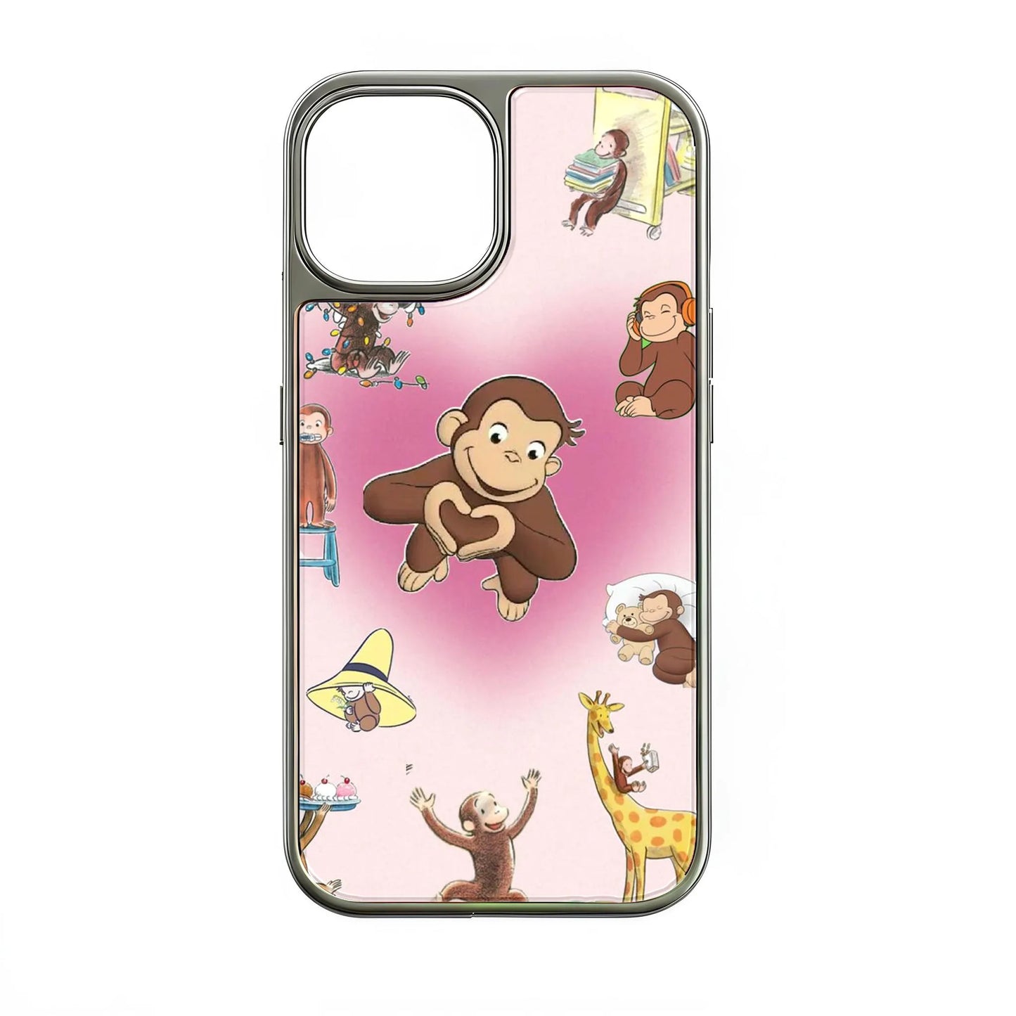 Fun Curious George Phone Case