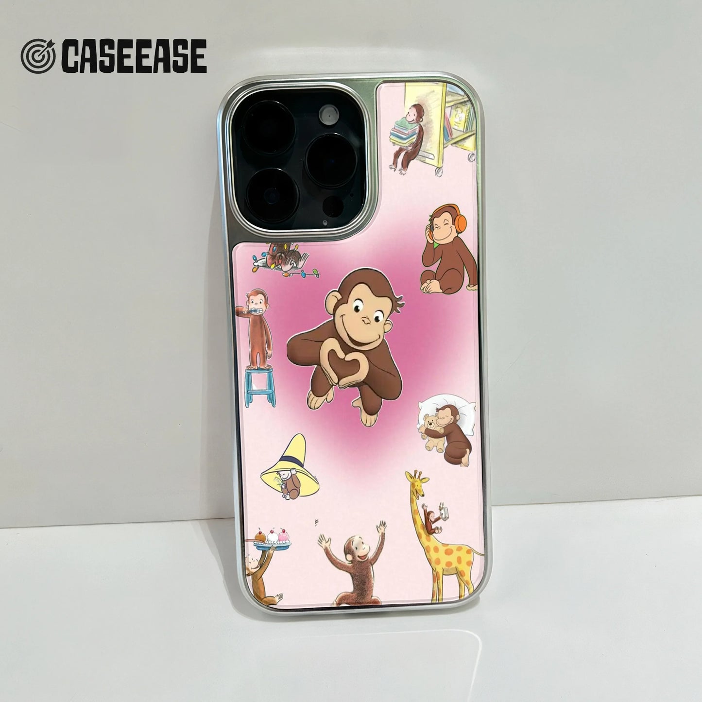 Fun Curious George Phone Case