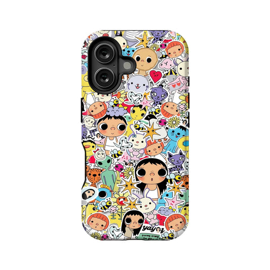Colorful Cartoon Character Phone Case