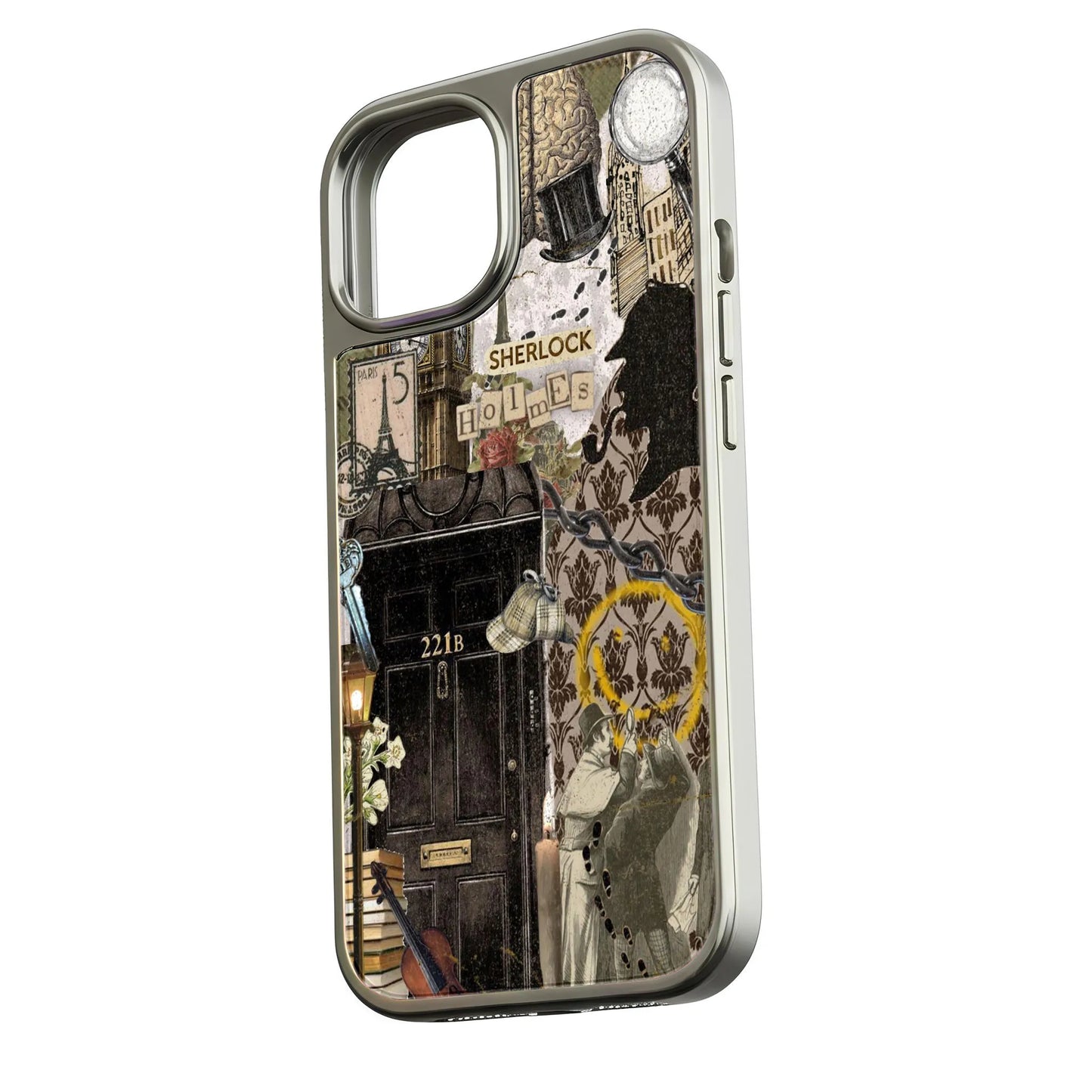 Sherlock Holmes Phone Case - Detective Themed Design