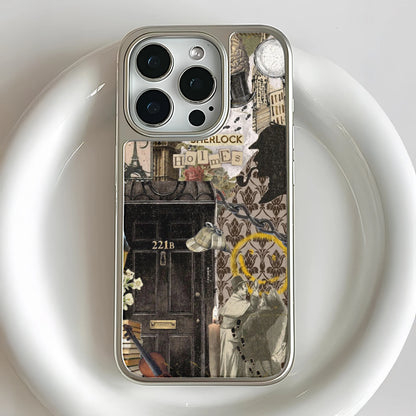 Sherlock Holmes Phone Case - Detective Themed Design