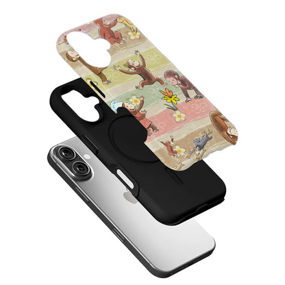 Curious Monkey Fun Phone Case