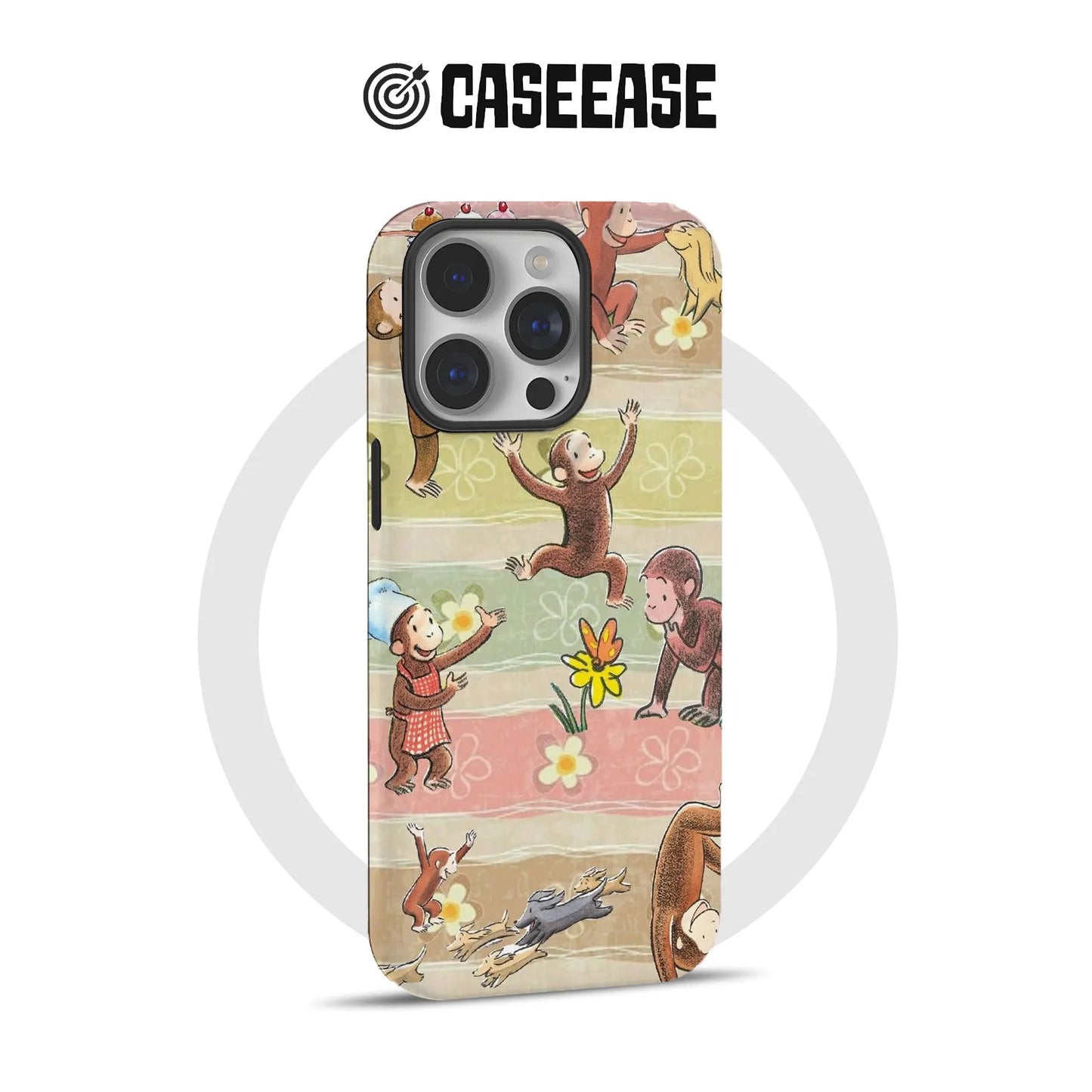 Curious Monkey Fun Phone Case