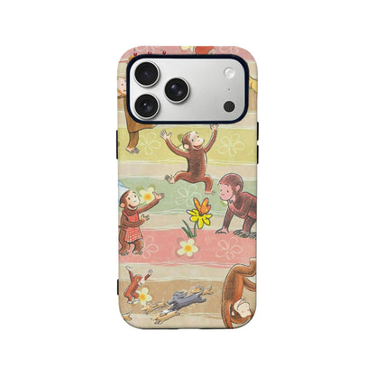 Curious Monkey Fun Phone Case