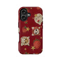 Cute Cat and Strawberry Pattern Phone Case